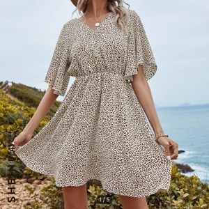 Shein Cheetah print dress